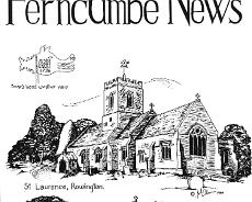 RPR05_0075 Original Artwork by John Williams used for many years on the cover of the Ferncumbe Parish Magazine