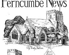 RPR05_0076 Original Artwork by John Williams used for many years on the cover of the Ferncumbe Parish Magazine