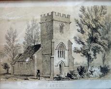 DSX00253 St Mary's Haseley c1830. There are more pictures of the church in the Churches section
