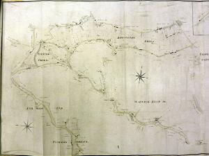 Enclosure Map 1847 1824 Enclosure map for Rowington