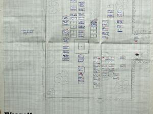 Wroxall Burial Ground Map