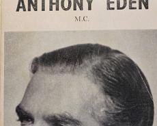 DSC00413 1951 General Election flyer from Anthony Eden. Eden was elected as MP for Warwick and Lemington and was appointed Foreign Secretary