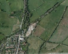 Railway Henley Google Google Earth view of the course of the Rowington to Henley branch line at the Henley Terminus