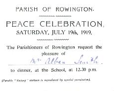 140718_0003 Rowington Peace Celebration invitation - July 1919