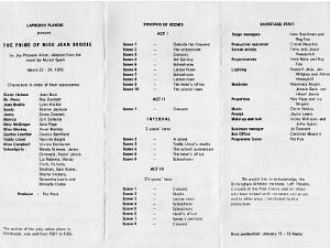 1979 Miss Jean Brodie